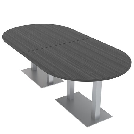 Skutchi Designs 45 in W, 96 in L, 29 in H, Engineered Wood Top, Grey HAR-RAC-46X92-DOU-ASIANNIGHT